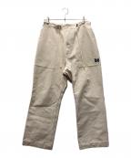 Needlesニードルズ）の古着「STRING FATIGUE PANT」｜アイボリー