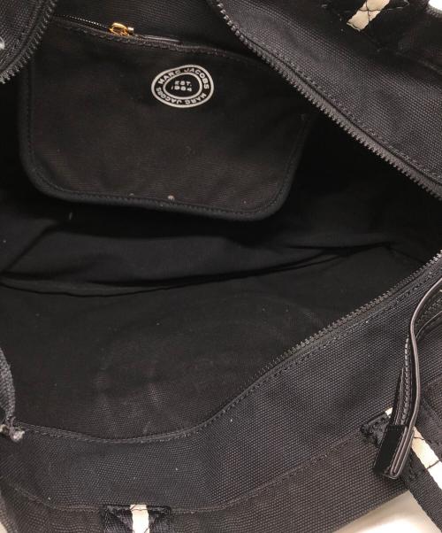 MARC JACOBS（マークジェイコブズ）MARC JACOBS (マークジェイコブズ) キルティングトートバッグ ブラックの古着・服飾アイテム