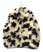 CLANEクラネ）の古着「COW BOA BLOUSON」｜アイボリー