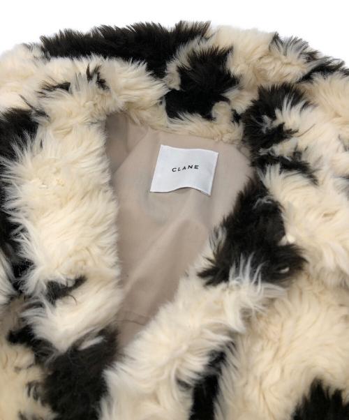 CLANE（クラネ）CLANE (クラネ) COW BOA BLOUSON アイボリー サイズ:1の古着・服飾アイテム