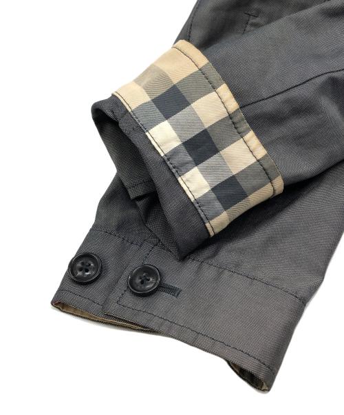 BURBERRY（バーバリー）BURBERRY (バーバリー) 裏ノバチェックスイングトップ グレー サイズ:Mの古着・服飾アイテム