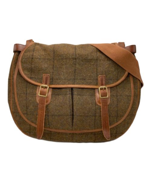 RRL（ダブルアールエル）RRL (ダブルアールエル) メッセンジャーバッグ ブラウンの古着・服飾アイテム