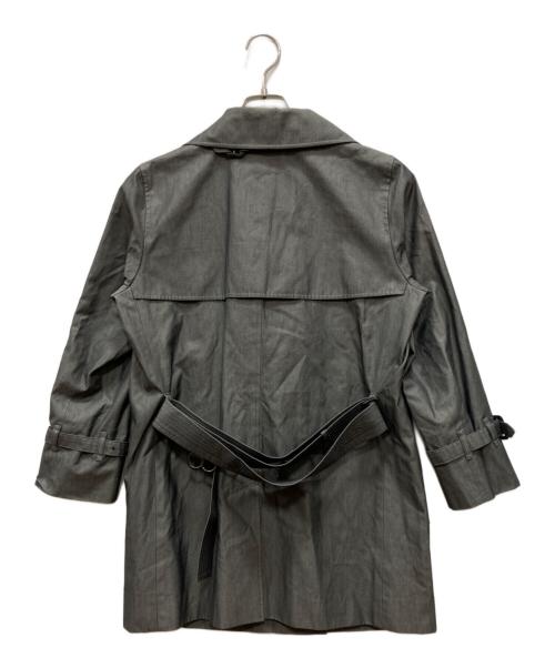 BURBERRY（バーバリー）BURBERRY (バーバリー) ウールライナー付トレンチコート グレー サイズ:40の古着・服飾アイテム