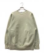 Championチャンピオン）の古着「目ありリバースウィーブスウェット」｜グリーン