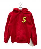 SUPREMEシュプリーム）の古着「S Logo Hooded Sweatshirt」｜レッド