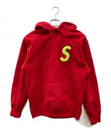SUPREME（シュプリーム）の古着「S Logo Hooded Sweatshirt」｜レッド