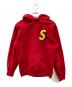 Supreme（シュプリーム）の古着「S Logo Hooded Sweatshirt」｜レッド