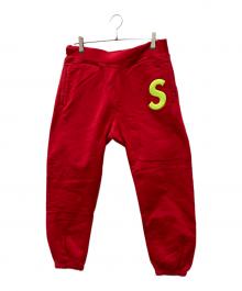 SUPREME（シュプリーム）の古着「S Logo sweatpants」｜レッド
