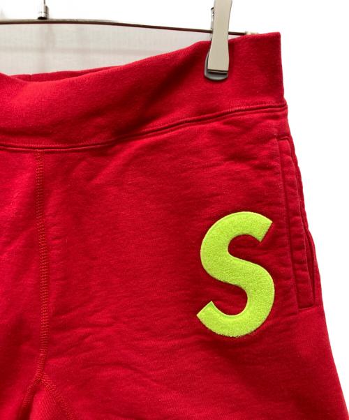 SUPREME（シュプリーム）Supreme (シュプリーム) S Logo sweatpants レッド サイズ:Ｓの古着・服飾アイテム