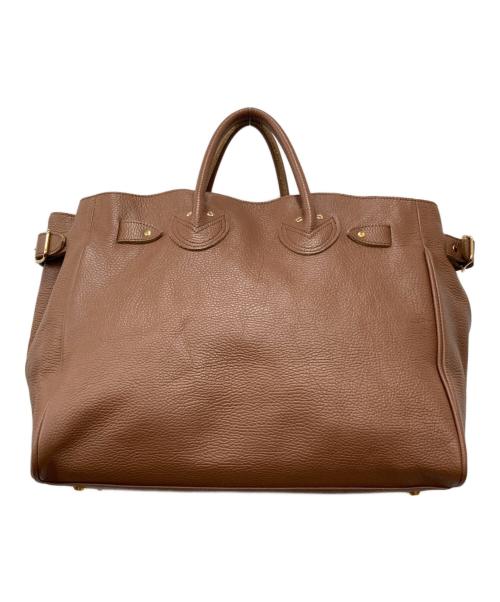 YOUNG & OLSEN The DRYGOODS STORE（ヤングアンドオルセン ザ ドライグッズストア）YOUNG & OLSEN The DRYGOODS STORE (ヤングアンドオルセン ザ ドライグッズストア) EMBOSSED LEATHER BELTED TOTE M ブラウン サイズ:下記参照の古着・服飾アイテム