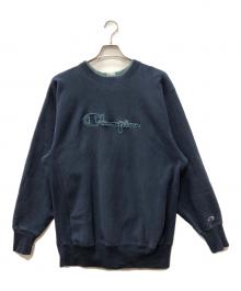 Champion REVERSE WEAVE（チャンピオン リバース ウィーブ）の古着「リバースウィーブスウェット」｜ネイビー
