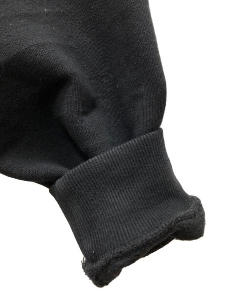 stussy（ステューシー）stussy (ステューシー) パイルロゴパーカー ブラック サイズ:Lの古着・服飾アイテム