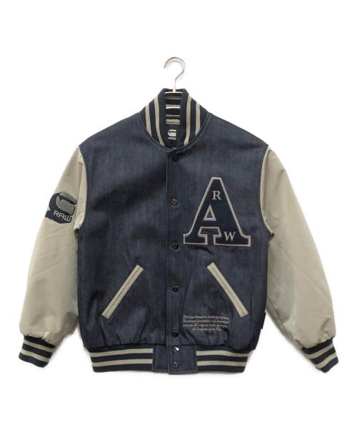 G-STAR RAW（ジースターロゥ）G-STAR RAW (ジースターロゥ) Premium Varsity Oversized Bom インディゴ サイズ:XXSの古着・服飾アイテム