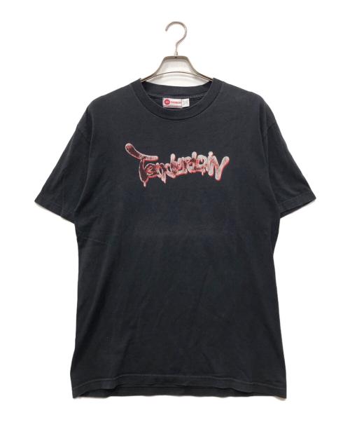 TENDERLOIN（テンダーロイン）TENDERLOIN (テンダーロイン) プリントTシャツ ブラック サイズ:Lの古着・服飾アイテム