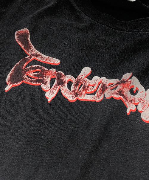 TENDERLOIN（テンダーロイン）TENDERLOIN (テンダーロイン) プリントTシャツ ブラック サイズ:Lの古着・服飾アイテム