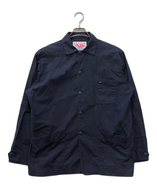 TENDERLOIN（テンダーロイン）TENDERLOIN (テンダーロイン) リップストップカバーオール ネイビー サイズ:Lの古着・服飾アイテム