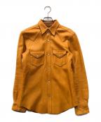 THE REAL McCOY'Sザ・リアルマッコイズ）の古着「ディアスキンシャツ」｜イエロー