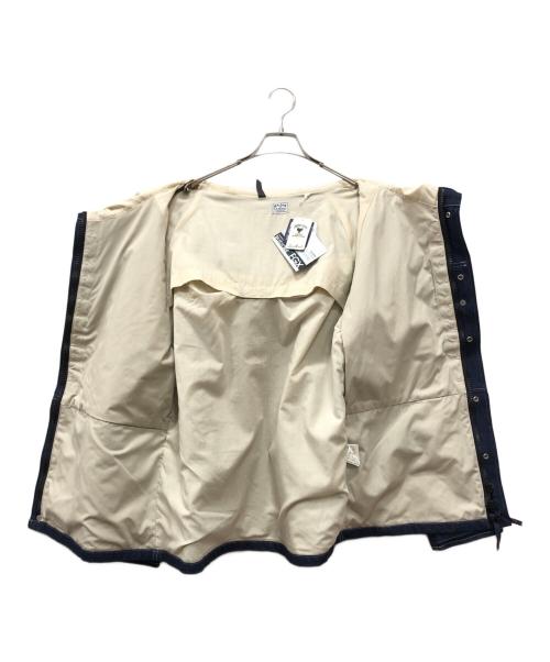 H.R.MARKET BLUE BLUE（エイチアールマーケットブルーブル）H.R.MARKET BLUE BLUE (エイチアールマーケットブルーブル) デニム３レイヤーコ－ルドウェザーパーカー ブルー サイズ:Mの古着・服飾アイテム