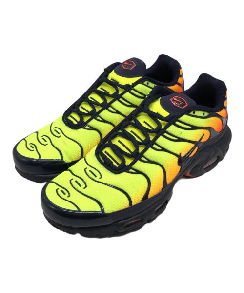 NIKE（ナイキ）NIKE (ナイキ) AIR MAX PLUS LEMON VENOM/BLACKENED BLUE-HYPER CRIMSON イエロー サイズ:28cmの古着・服飾アイテム