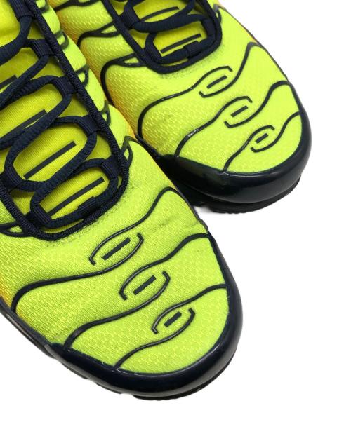 NIKE（ナイキ）NIKE (ナイキ) AIR MAX PLUS LEMON VENOM/BLACKENED BLUE-HYPER CRIMSON イエロー サイズ:28cmの古着・服飾アイテム