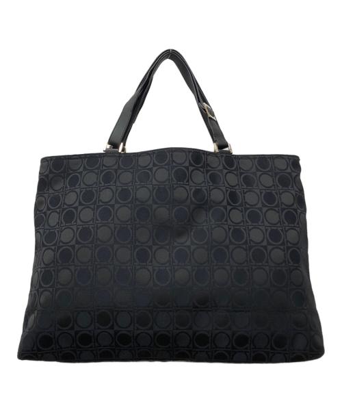 Salvatore Ferragamo（サルヴァトーレ フェラガモ）Salvatore Ferragamo (サルヴァトーレ フェラガモ) トートバッグ ブラック サイズ:下記参照の古着・服飾アイテム