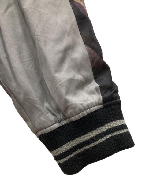 LAD MUSICIAN（ラッドミュージシャン）LAD MUSICIAN (ラッドミュージシャン) SATIN RAIN FLOWER BLOUSON ブラック サイズ:下記参照の古着・服飾アイテム