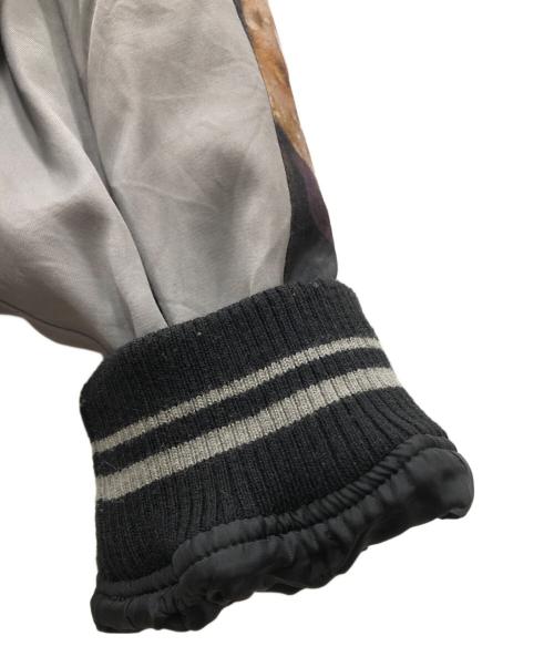 LAD MUSICIAN（ラッドミュージシャン）LAD MUSICIAN (ラッドミュージシャン) SATIN RAIN FLOWER BLOUSON ブラック サイズ:下記参照の古着・服飾アイテム