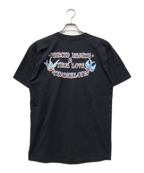 TENDERLOIN（テンダーロイン）TENDERLOIN (テンダーロイン) ポケットTシャツ ブラック サイズ:Lの古着・服飾アイテム