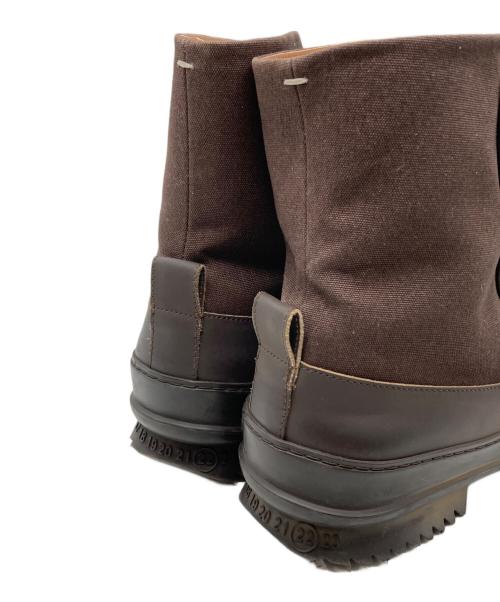 Maison Margiela（メゾンマルジェラ）Maison Margiela (メゾンマルジェラ) 編上げブーツ ブラウン サイズ:42の古着・服飾アイテム