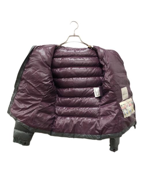 MONCLER（モンクレール）MONCLER (モンクレール) BADYダウンジャケット グリーン×パープルの古着・服飾アイテム