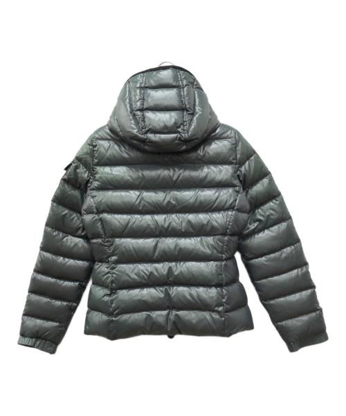 MONCLER（モンクレール）MONCLER (モンクレール) BADYダウンジャケット グリーン×パープルの古着・服飾アイテム