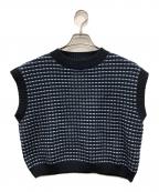 45Rフォーティファイブ・アール）の古着「ボニータジャカードの908ベスト」｜ネイビー