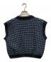 45R (フォーティファイブ・アール) ボニータジャカードの908ベスト ネイビー サイズ:下記参照：20000円