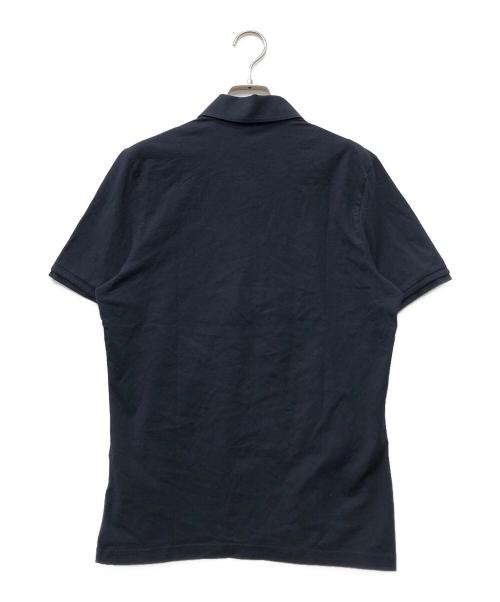 PRADA SPORTS（プラダスポーツ）PRADA SPORTS (プラダスポーツ) 半袖ジップシャツ ネイビー サイズ:Lの古着・服飾アイテム