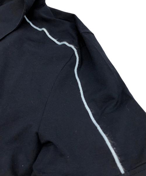 PRADA SPORTS（プラダスポーツ）PRADA SPORTS (プラダスポーツ) 半袖ジップシャツ ネイビー サイズ:Lの古着・服飾アイテム
