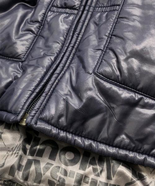 Hysteric Glamour（ヒステリックグラマー）Hysteric Glamour (ヒステリックグラマー) ワッペン中綿ジャケット ネイビー サイズ:Lの古着・服飾アイテム