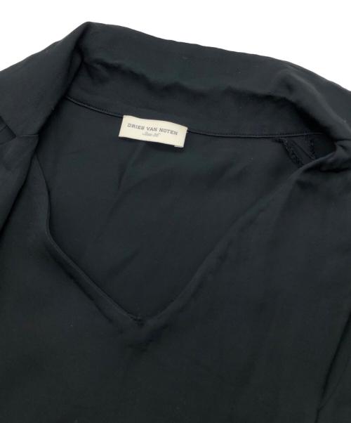 DRIES VAN NOTEN（ドリスヴァンノッテン）DRIES VAN NOTEN (ドリスヴァンノッテン) ウエストコードワンピース ブラック サイズ:36の古着・服飾アイテム