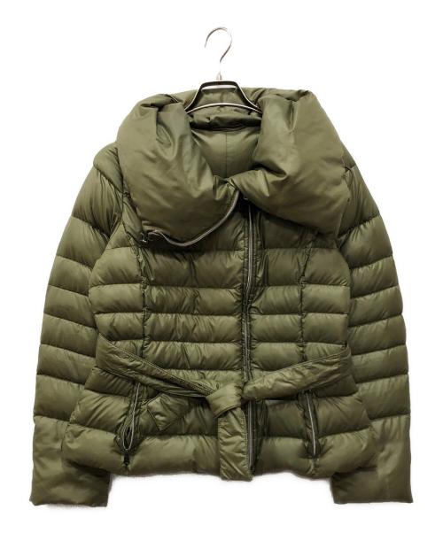Max Mara WEEK END LINE（マックスマーラ ウイークエンドライン）Max Mara WEEK END LINE (マックスマーラ ウイークエンドライン) ダウンジャケット カーキ サイズ:40の古着・服飾アイテム