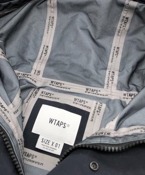 WTAPS（ダブルタップス）WTAPS (ダブルタップス) 3レイヤーナイロンタフタシェルパジャケット ブラック サイズ:01の古着・服飾アイテム