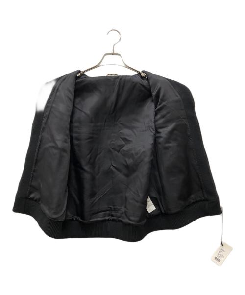 AURALEE（オーラリー）AURALEE (オーラリー) カシミヤウールモッサベスト ブラック サイズ:4の古着・服飾アイテム