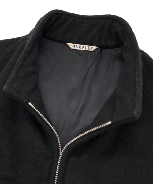 AURALEE（オーラリー）AURALEE (オーラリー) カシミヤウールモッサベスト ブラック サイズ:4の古着・服飾アイテム