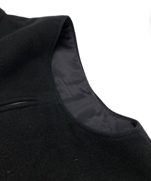 AURALEE（オーラリー）AURALEE (オーラリー) カシミヤウールモッサベスト ブラック サイズ:4の古着・服飾アイテム
