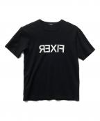 FIXERフィクサー）の古着「ロゴプリントTシャツ」｜ブラック