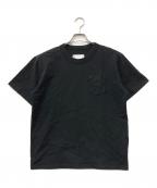 sacai×KAWSサカイ×カウズ）の古着「Logo Embroidery Tee」｜ブラック