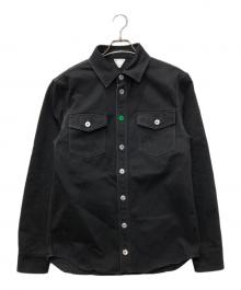 BOTTEGA VENETA（ボッテガベネタ）の古着「SHIRT BLACK DENIM」｜ブラック