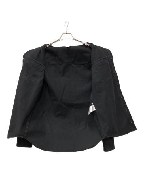 BOTTEGA VENETA（ボッテガベネタ）BOTTEGA VENETA (ボッテガベネタ) SHIRT BLACK DENIM ブラック サイズ:46の古着・服飾アイテム