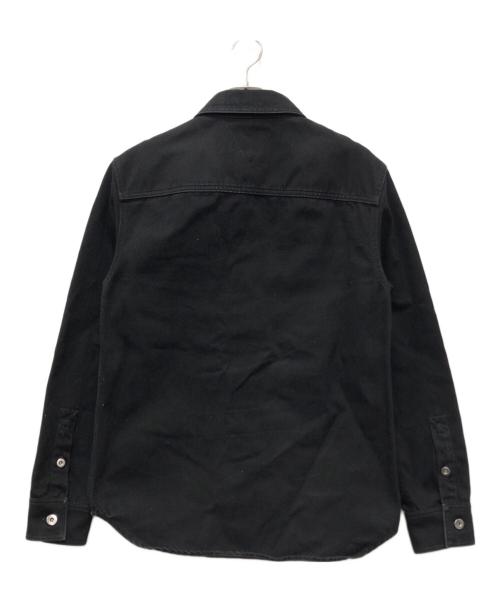 BOTTEGA VENETA（ボッテガベネタ）BOTTEGA VENETA (ボッテガベネタ) SHIRT BLACK DENIM ブラック サイズ:46の古着・服飾アイテム