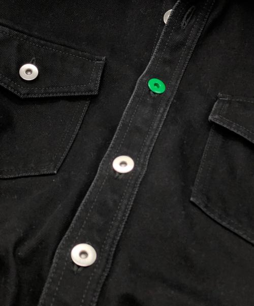 BOTTEGA VENETA（ボッテガベネタ）BOTTEGA VENETA (ボッテガベネタ) SHIRT BLACK DENIM ブラック サイズ:46の古着・服飾アイテム