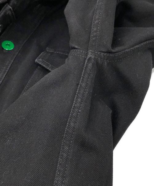 BOTTEGA VENETA（ボッテガベネタ）BOTTEGA VENETA (ボッテガベネタ) SHIRT BLACK DENIM ブラック サイズ:46の古着・服飾アイテム