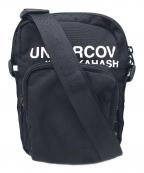 UNDERCOVERアンダーカバー）の古着「ロゴショルダーポーチ」｜ブラック